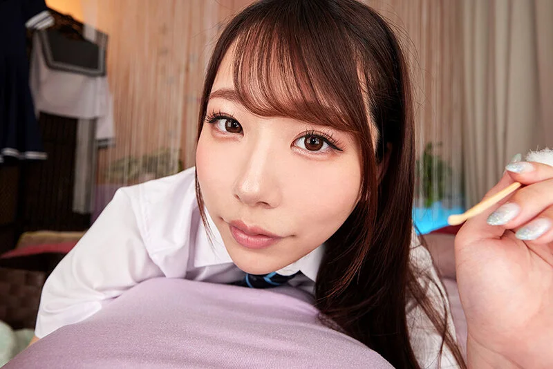 【VR】添い寝リフレ フレンチキスまでOKの店内で甘すぎて溶けてしまいそうな接吻をしたボク 尾崎えりか 10